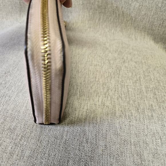 Michael Kors Jet Set Travel Continental Leather Wallet - Soft Pink 8" X 4" - Picture 5 of 16